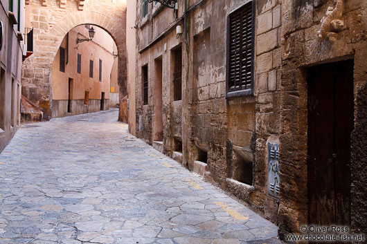 Street in the old town of Palma