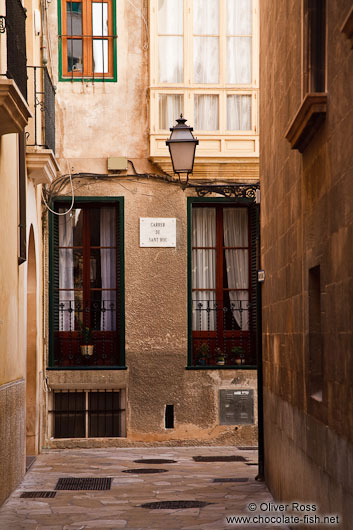 Street in old town Palma
