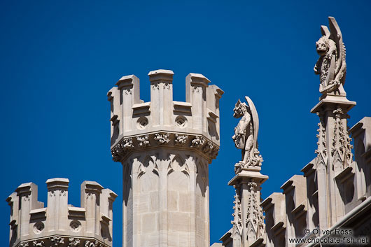 Gargoyles at the Palma city hall