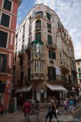 Travel photography:Old house in Palma, Spain