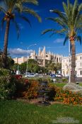 Travel photography:La Seu cathedral in Palma, Spain