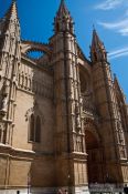 Travel photography:La Seu cathedral in Palma, Spain