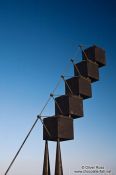 Travel photography:Sculpture outside the Palma de Mallorca modern art museum, Spain