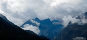 Travel photography:View from the La Renclusa refuge at the base of the Aneto mountain, Spain