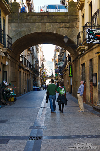 San Sebastian old town