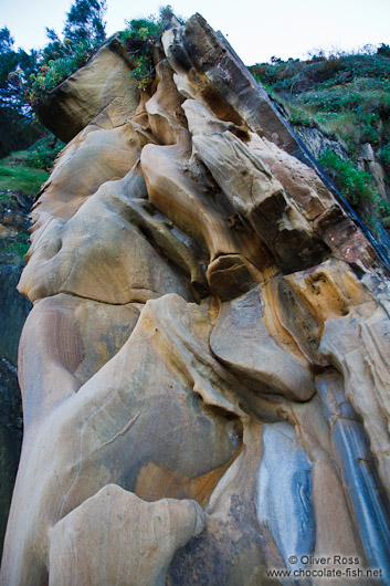 Rock formations in San Sebastian