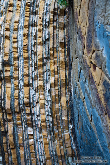 Rock formations in San Sebastian