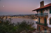 Travel photography:Dusk over San Sebastian, Spain