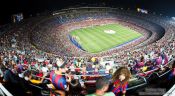 Travel photography:Camp Nou stadium, Spain