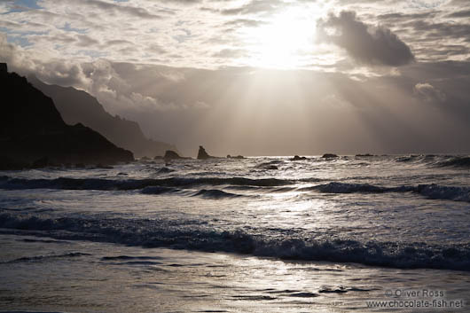 Benijo beach on the Anaga peninsula