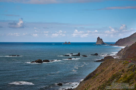 The Roques de Anaga on Tenerife