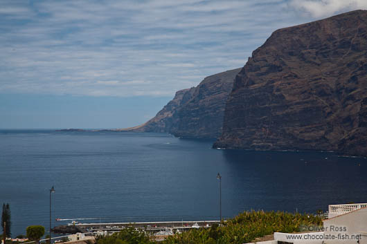 View of Los Gigants on Tenerife