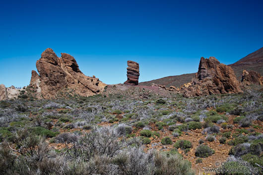 The Roques de García in Teide National Park