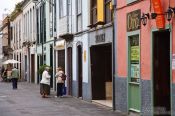 Travel photography:Street in San Cristobal de la Laguna, Spain