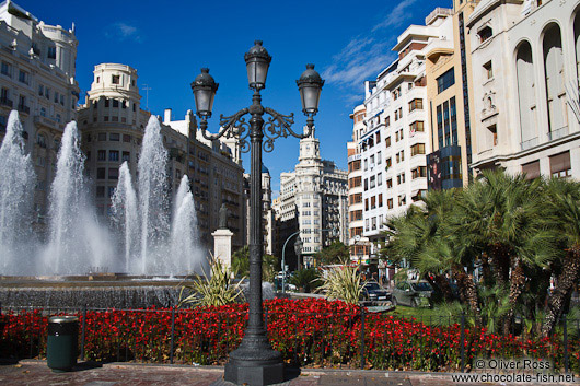 Fountain in Valencia