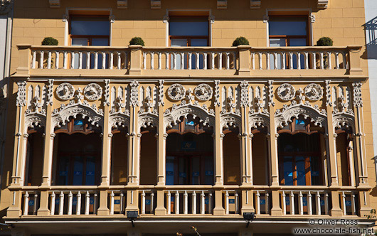 Facade detail in Valencia