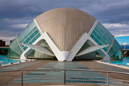 The Hemispheric in the Ciudad de las artes y ciencias in Valencia