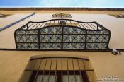 Travel photography:Typical balcony with tiles in Valencia, Spain