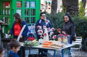 Travel photography:Selling sweets in Valencia´s old towm, Spain