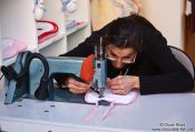 Travel photography:Seamstress in Valencia, Spain