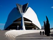 Travel photography:The Palau de les Arts Reina Sofía opera house, Spain