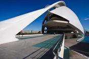 Travel photography:The Palau de les Arts Reina Sofía opera house, Spain