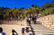 Travel photography:Barcelona Park Güell, Spain