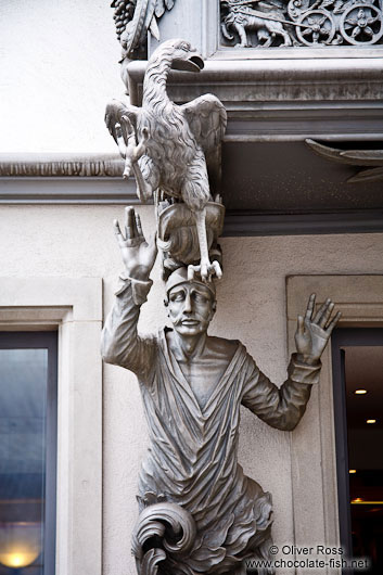 Facade detail in Sankt Gallen 