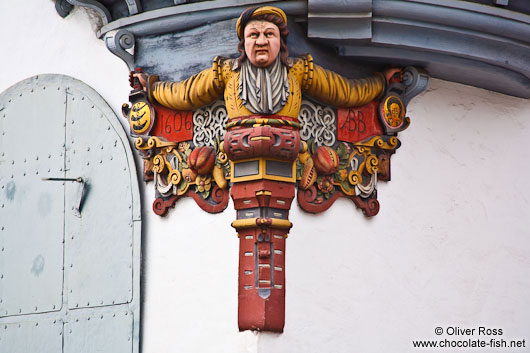 Facade detail in Sankt Gallen 