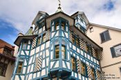 Travel photography:Half-timbered house in Sankt Gallen , Switzerland