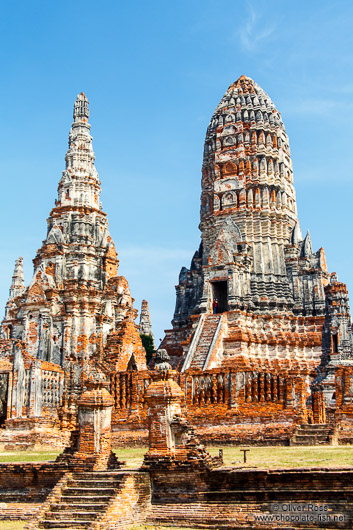 Khmer style temple in Ayutthaya