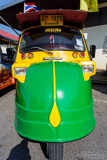 Local tuk-tuks in Ayutthaya