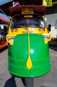 Travel photography:Local tuk-tuks in Ayutthaya, Thailand