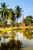 Travel photography:Stupas at the Sukhothai temple complex, Thailand