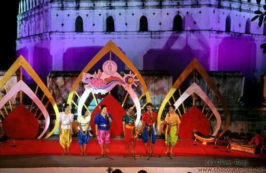 Performance at the Loi Krathong festival