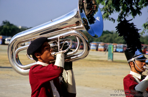 Tuba player