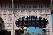 Travel photography:Facade detail of tthe Dusit Palace Throne Hall , Thailand