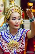 Travel photography:Girl performing a traditional Thai dance, Thailand