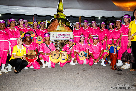 Performers at a local festival in Trang