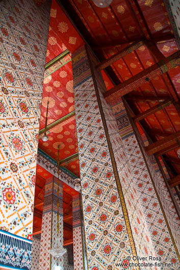 Interior of the Wat Arun temple in Bangkok