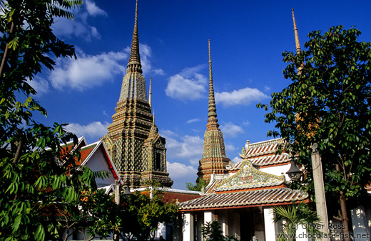 The Wat Pho temple complex
