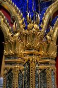 Travel photography:Facade detail at Wat Pho, Thailand