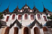 Travel photography:Wat Rajanadda in Bangkok, Thailand