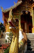 Travel photography:Temple in Chiang Rai province, Thailand