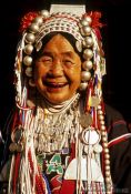 Travel photography:Akha Woman near Chiang Rai, Thailand