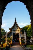 Travel photography:Wat Lok Molee temple  in Chiang Mai, Thailand