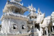 Travel photography:Chiang Rai Silver Temple, Thailand