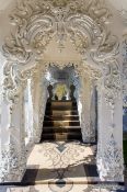 Travel photography:Chiang Rai Silver Temple, Thailand