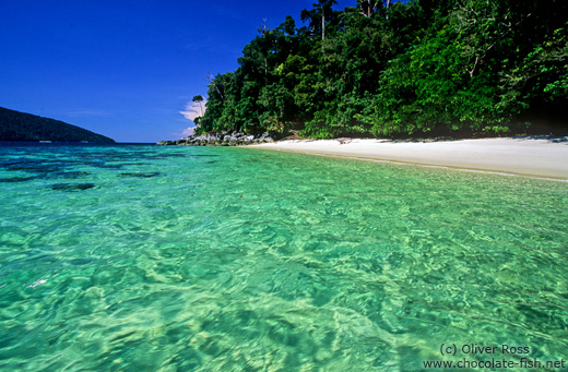 Turquoise water in Ko Tarutao Ntl Park