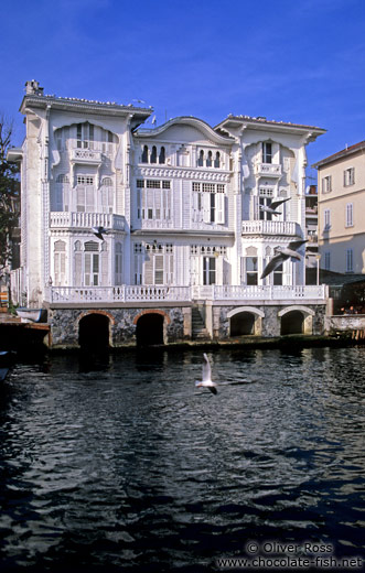 Traditional wooden Ottoman  house in Arnavutköy